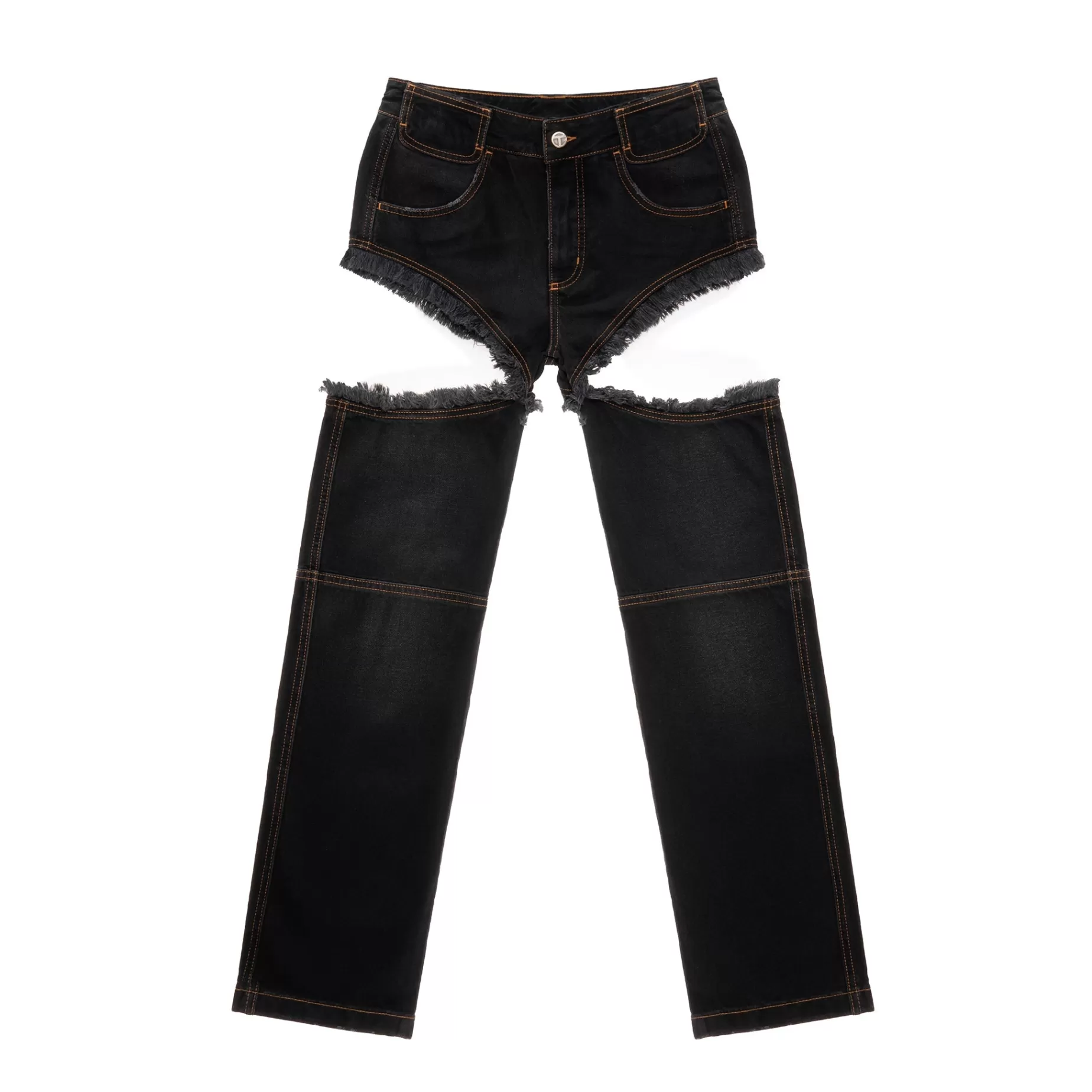 Thigh Hole Jean - Black^Telfar Outlet