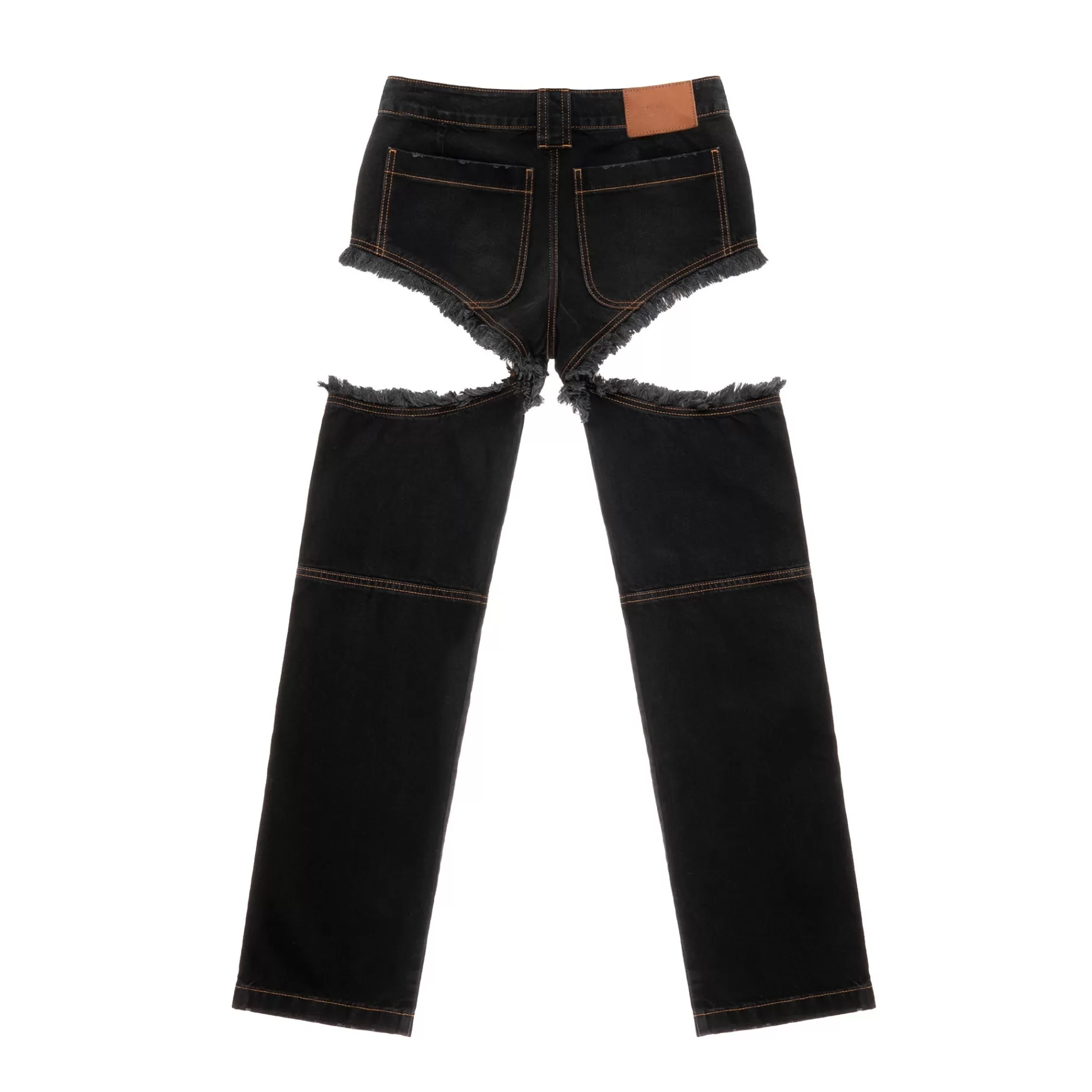 Thigh Hole Jean - Black^Telfar Outlet