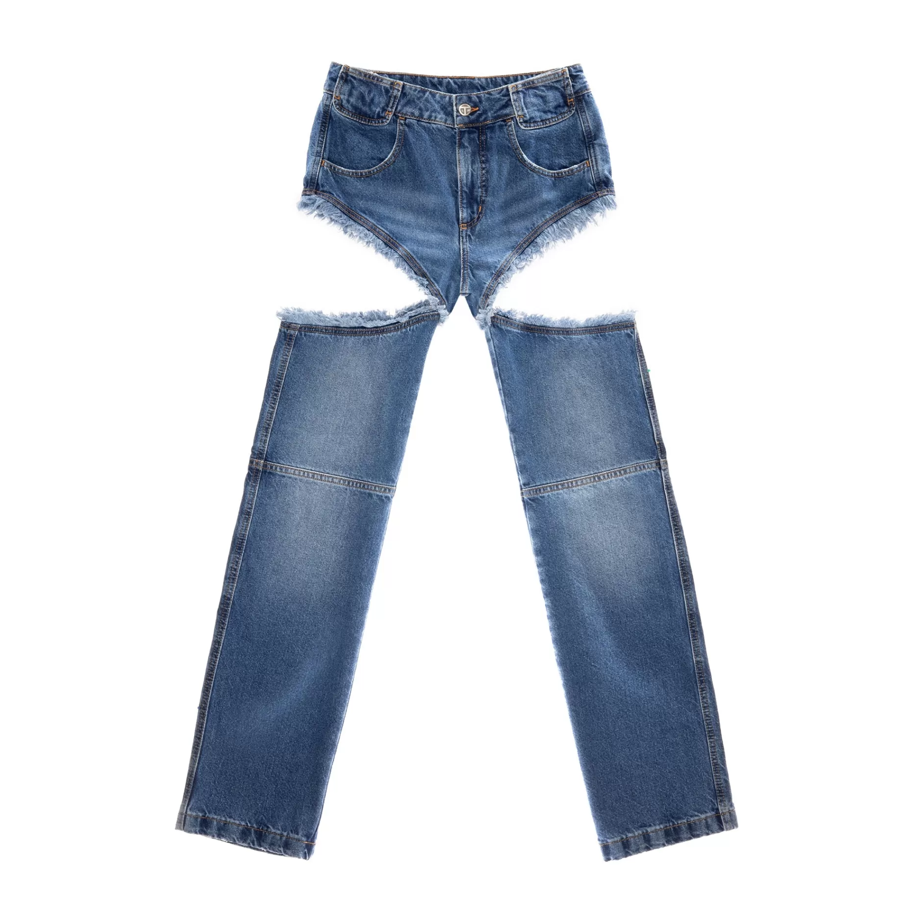 Thigh Hole Jean - Blue^Telfar New