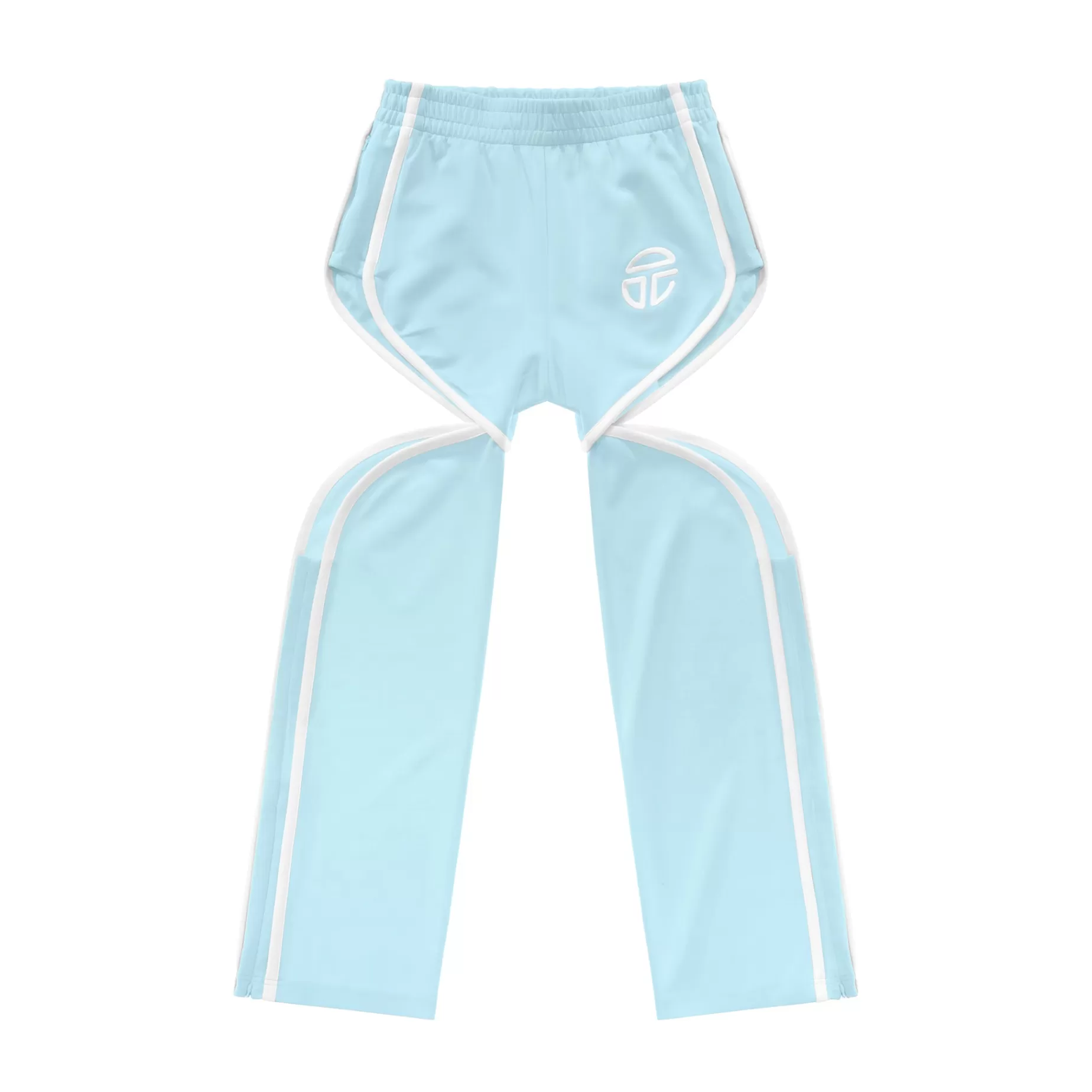 Thigh Hole Track Pant - Pool Blue^Telfar Outlet